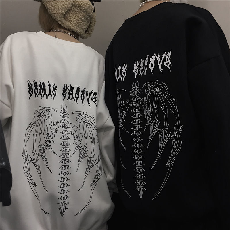 "White Flame" Unisex Men Women Streetwear Graphic Hoodie - Street King Apparel