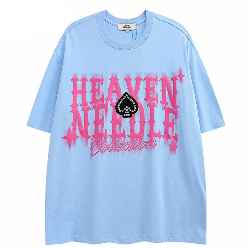 "Heaven Knows" Unisex Men Women Streetwear Graphic T-Shirt - Street King Apparel