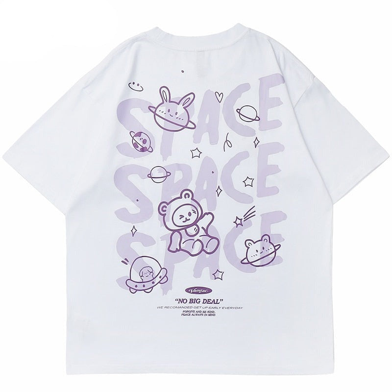 "Spaceman" Unisex Graphic Men Women T-Shirt - Street King Apparel