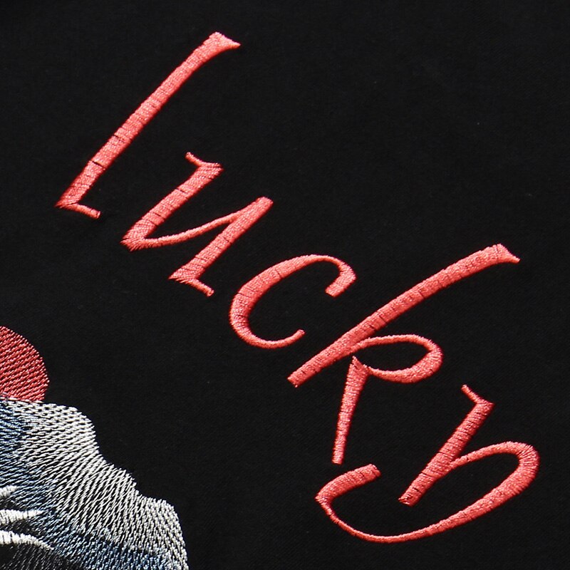 "Lucky" Unisex Men Women Streetwear Graphic T-Shirt - Street King Apparel