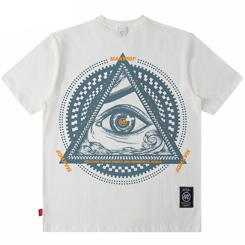 "Secret Eye" Unisex Men Women Streetwear Graphic T-Shirt - Street King Apparel