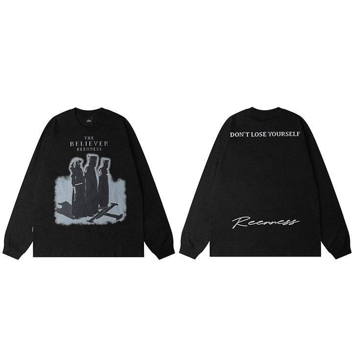 Street King Apparel "Believe In Us" Unisex Men Women Streetwear Graphic Sweatshirt - Street King Apparel