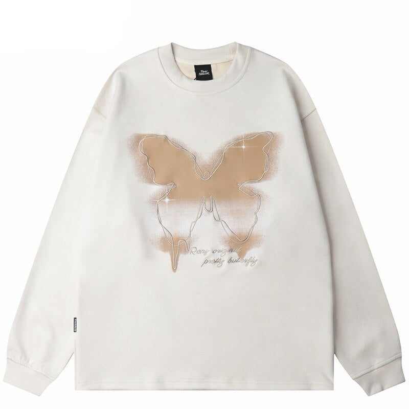 Street King Apparel "Blue Smoke" Unisex Men Women Streetwear Graphic Sweatshirt - Street King Apparel