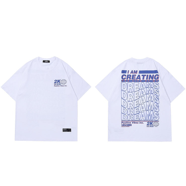 "Sweet Dreams" Unisex Men Women Streetwear Graphic T-Shirt - Street King Apparel