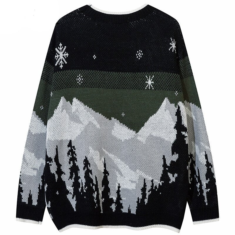 "Wonderland" Unisex Men Women Streetwear Graphic Sweater - Street King Apparel