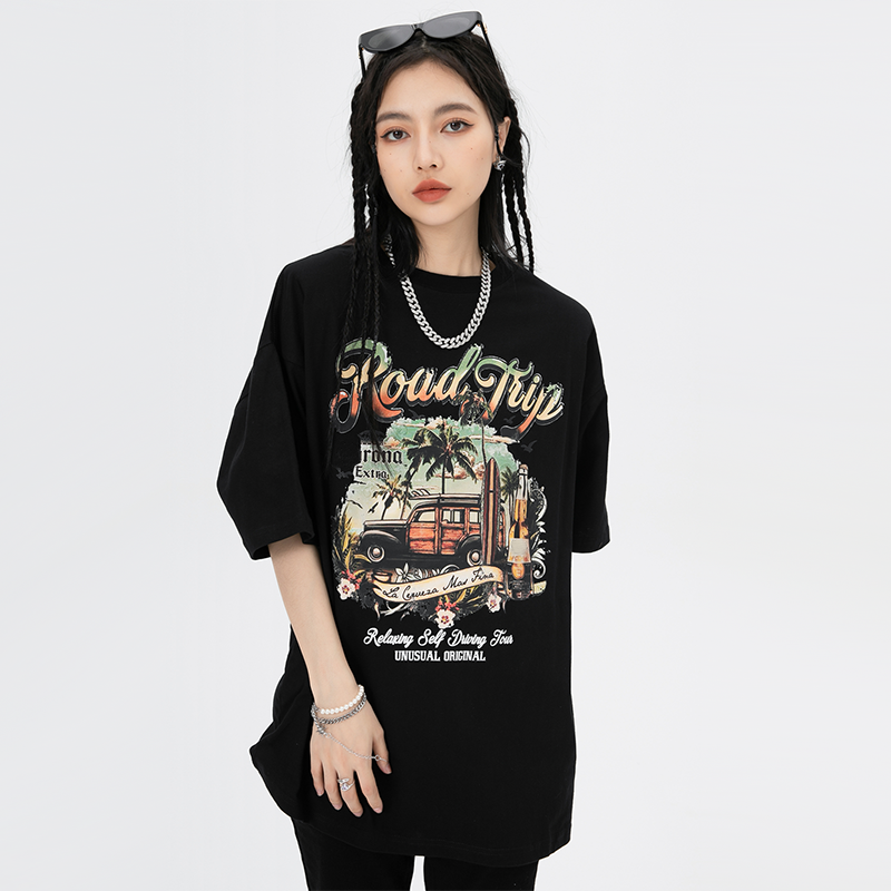 "Road Trip" Unisex Men Women Streetwear Graphic T-Shirt - Street King Apparel