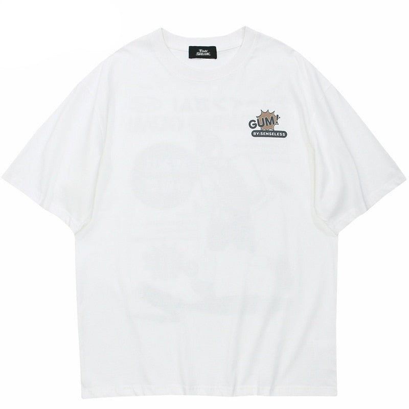 Street King Apparel "Chewing Gum" Unisex Men Women Streetwear Graphic T-Shirt - Street King Apparel