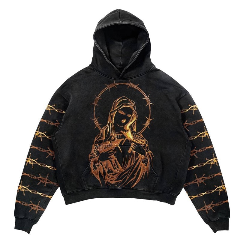 "Golden Child" Unisex Men Women Streetwear Graphic Hoodie - Street King Apparel