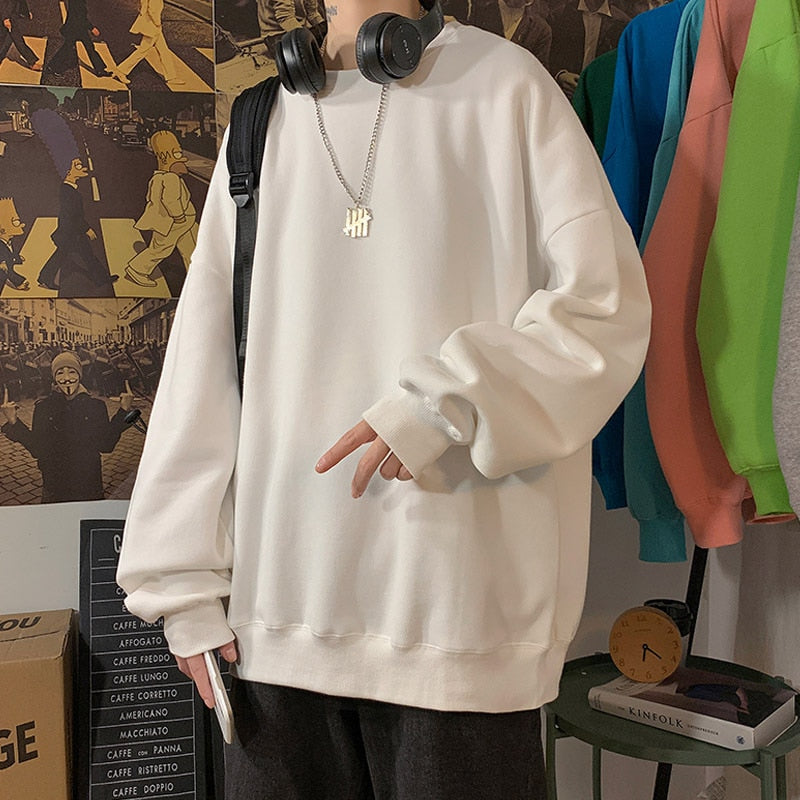 "White Flame" Unisex Men Women Streetwear Graphic Hoodie - Street King Apparel
