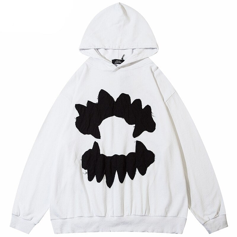 "Teeth Breaker" Unisex Men Women Streetwear Graphic Hoodie - Street King Apparel