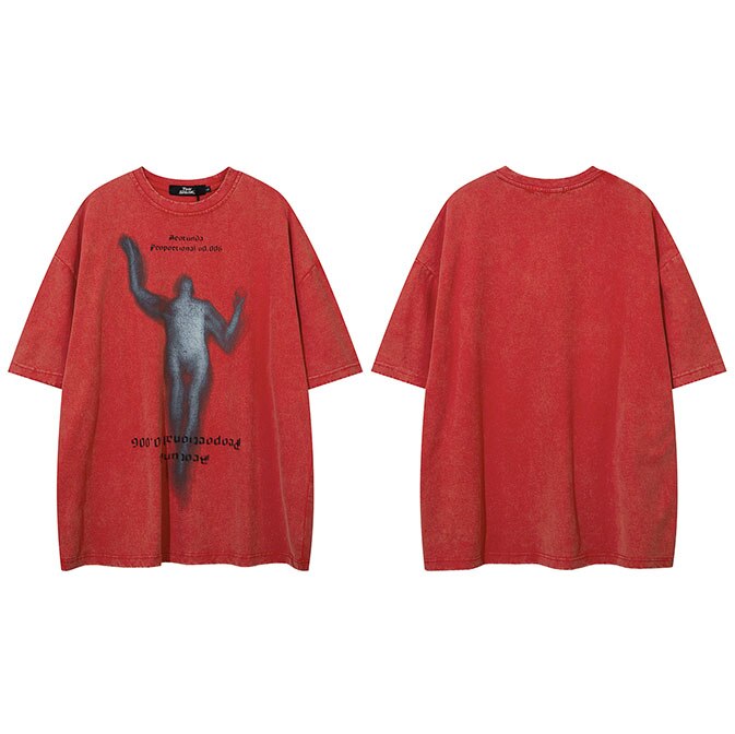 "Washed Away" Unisex Men Women Streetwear Graphic T-Shirt - Street King Apparel
