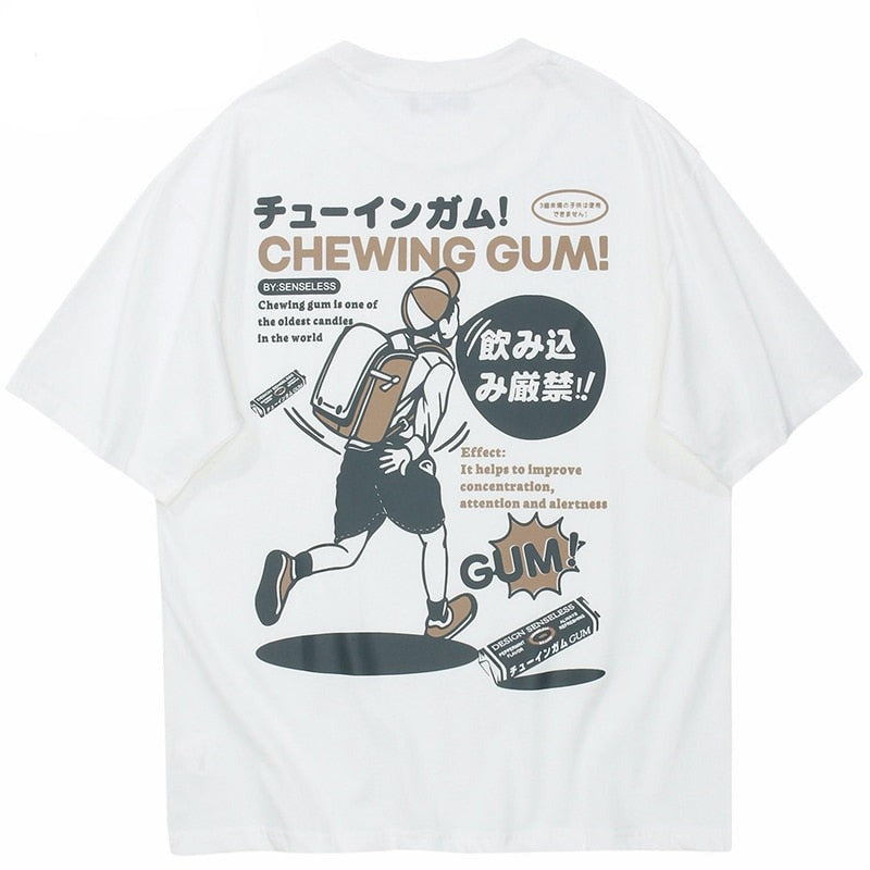 Street King Apparel "Chewing Gum" Unisex Men Women Streetwear Graphic T-Shirt - Street King Apparel