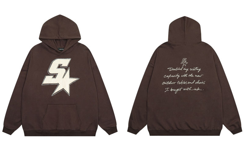"Star Girl" Unisex Men Women Streetwear Graphic Hoodie - Street King Apparel