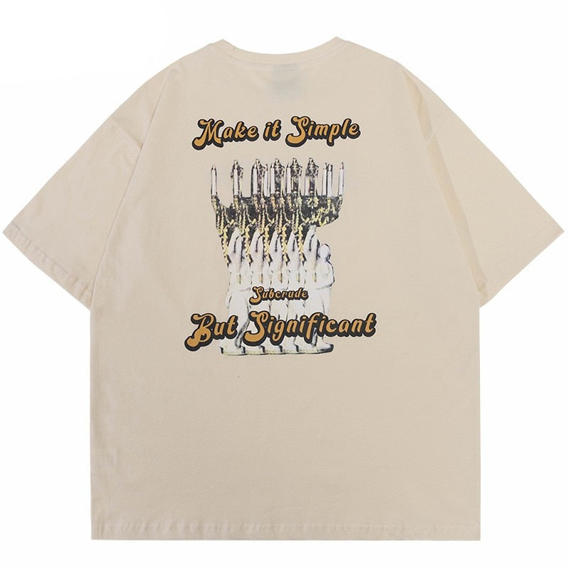 Street King Apparel "Birthday Cake" Unisex Men Women Streetwear Graphic T-Shirt - Street King Apparel