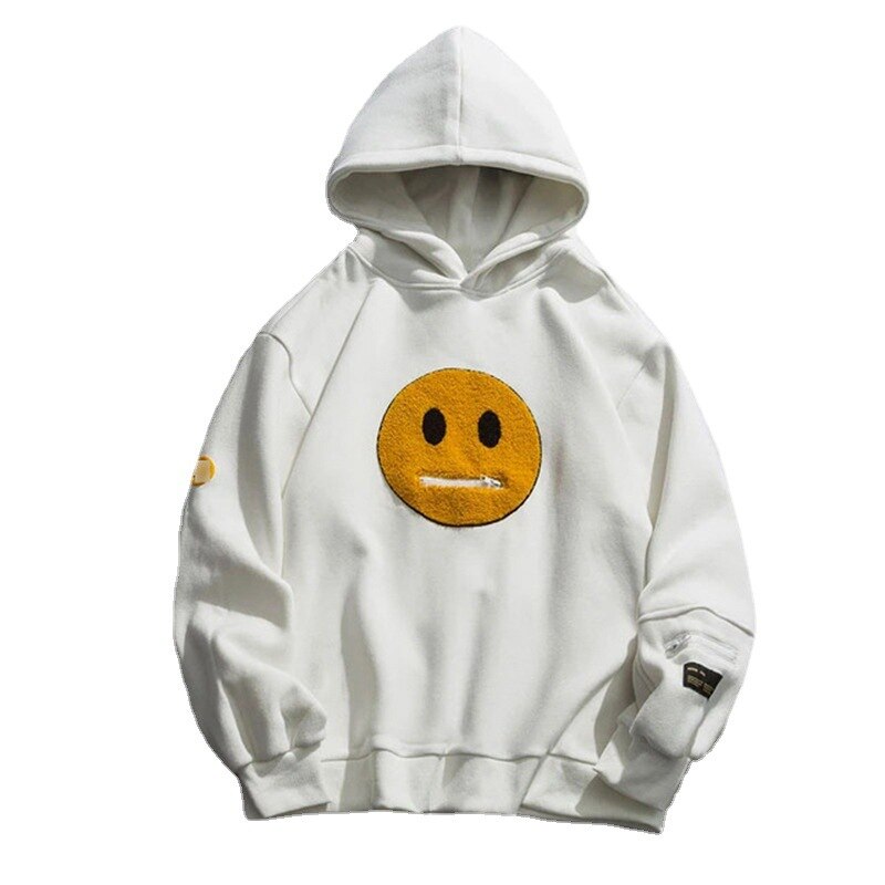 "Mr Smiley" Unisex Men Women Streetwear Graphic Hoodie - Street King Apparel