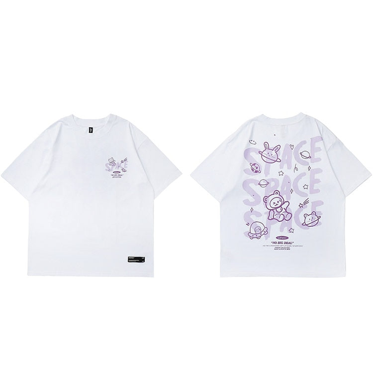 "Spaceman" Unisex Graphic Men Women T-Shirt - Street King Apparel
