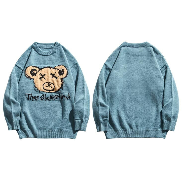 "Side Tracked" Unisex Men Women Streetwear Graphic Sweater - Street King Apparel