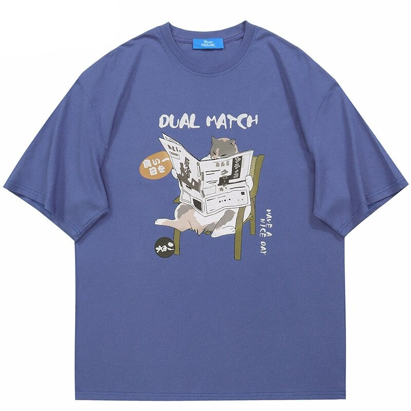 "Dual Match" Unisex Men Women Streetwear T-Shirt - Street King Apparel