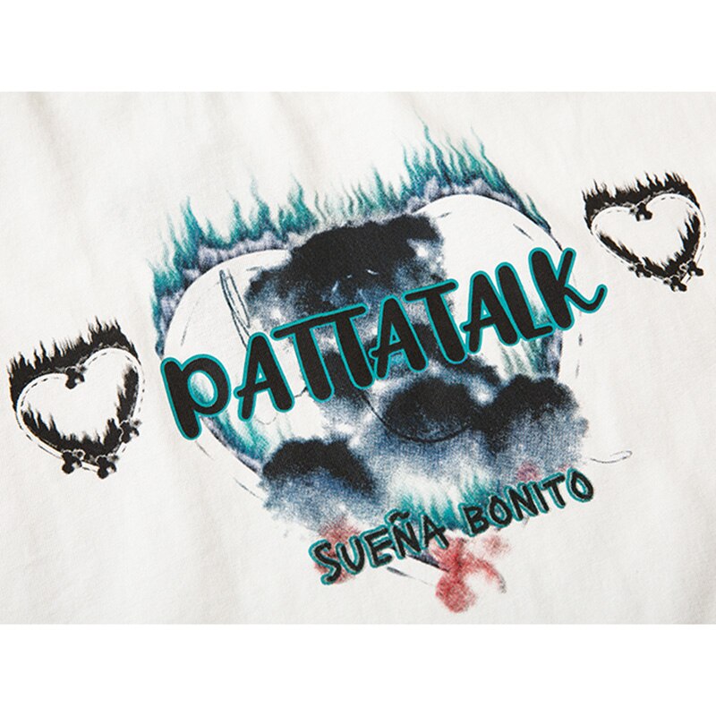 Street King Apparel "Burned Heart" Unisex Men Women Streetwear Graphic T-Shirt - Street King Apparel