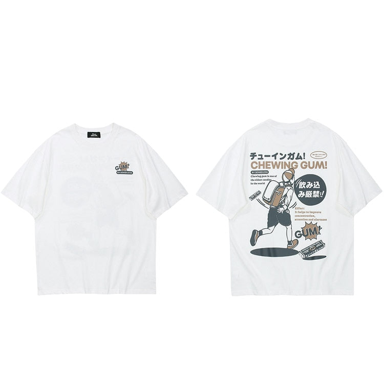 Street King Apparel "Chewing Gum" Unisex Men Women Streetwear Graphic T-Shirt - Street King Apparel