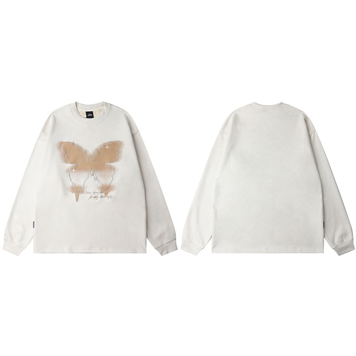 Street King Apparel "Blue Smoke" Unisex Men Women Streetwear Graphic Sweatshirt - Street King Apparel