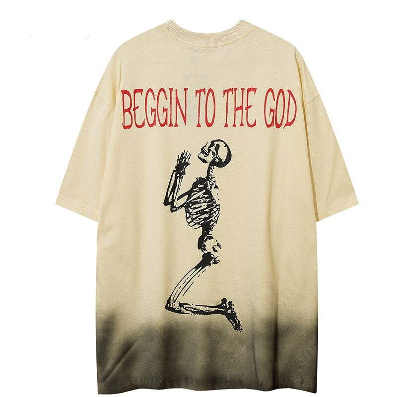 "White Caps" Unisex Men Women Streetwear Graphic T-Shirt - Street King Apparel
