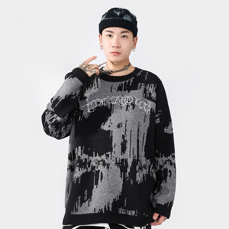 "On The Street" Unisex Men Women Streetwear Graphic Sweater - Street King Apparel