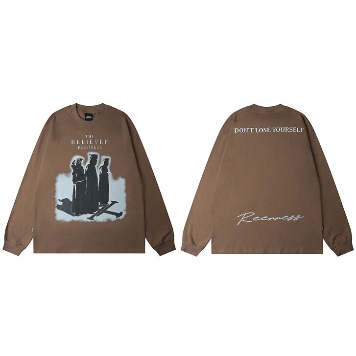 Street King Apparel "Believe In Us" Unisex Men Women Streetwear Graphic Sweatshirt - Street King Apparel
