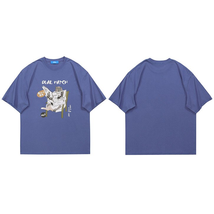 "Dual Match" Unisex Men Women Streetwear T-Shirt - Street King Apparel