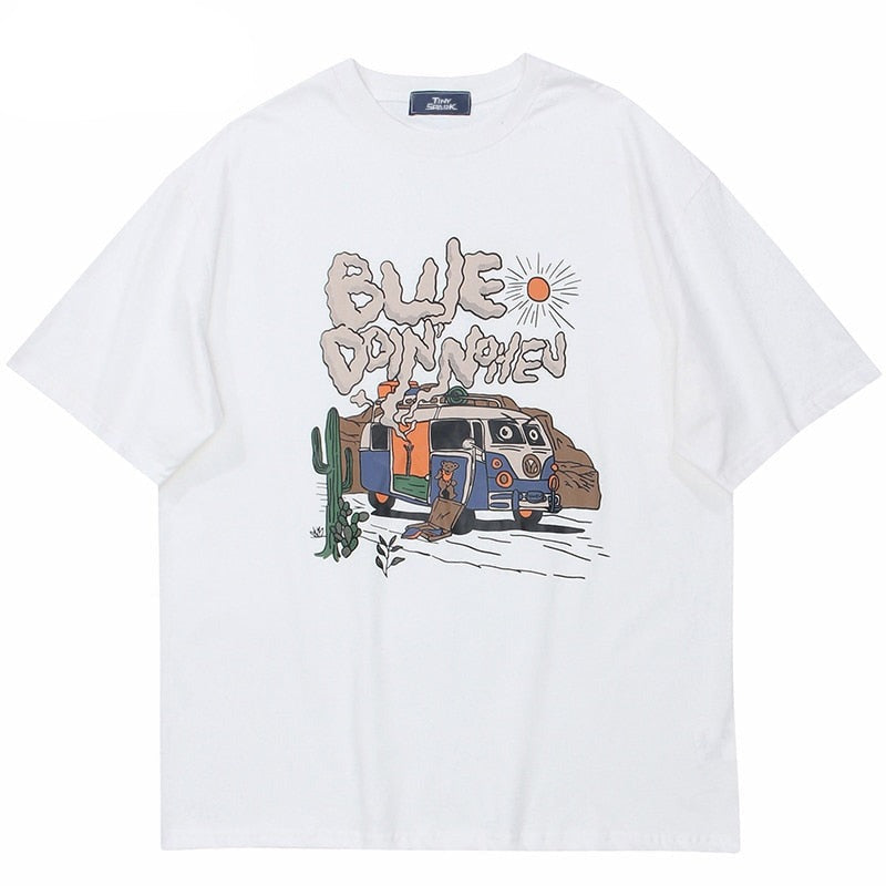 Street King Apparel "Bad Driver" Unisex Streetwear Men Women Graphic T-Shirt - Street King Apparel