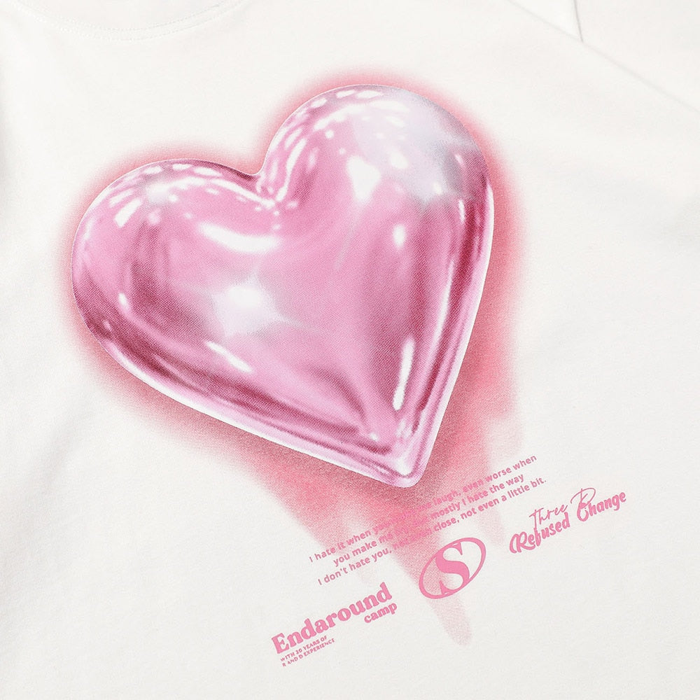 Street King Apparel "Candy Hearts" Men Women Streetwear Unisex Graphic T-Shirt - Street King Apparel