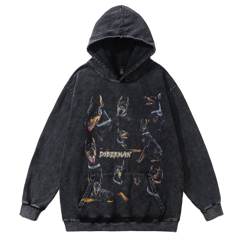 "Back 2 Back" Unisex Men Women Streetwear Graphic Hoodie Daulet Apparel