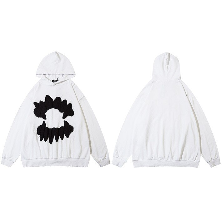 "Teeth Breaker" Unisex Men Women Streetwear Graphic Hoodie - Street King Apparel
