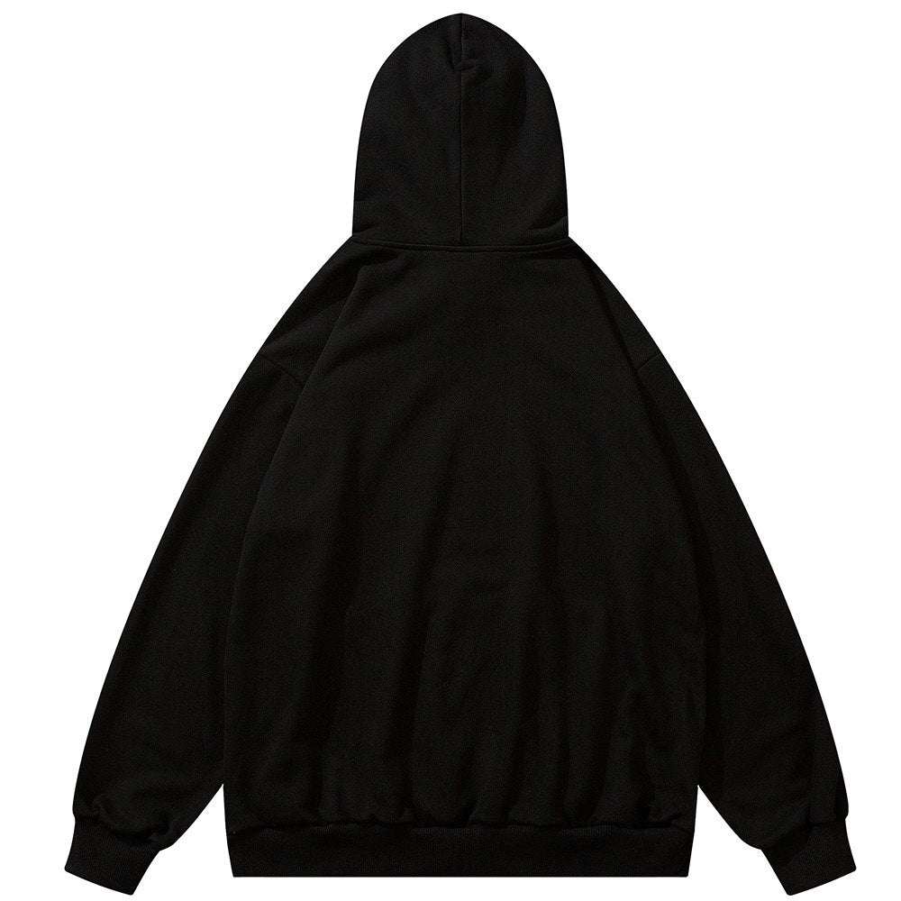 "Abstract" Men Women Unisex Graphic Streetwear Hoodie Daulet Apparel