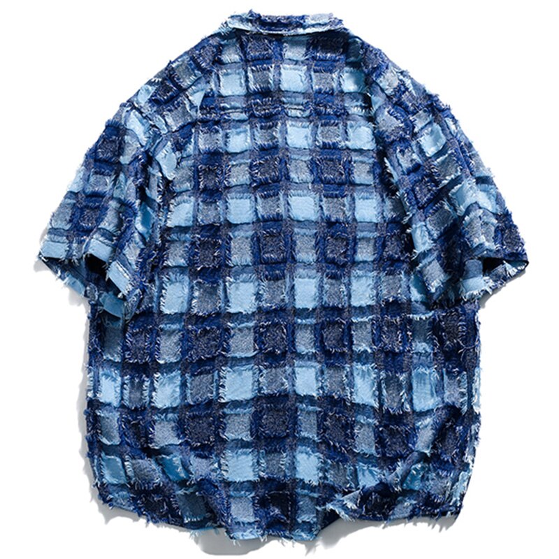 "Retro Blue" Unisex Men Women Streetwear Graphic Shirt - Street King Apparel