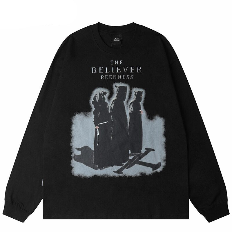 Street King Apparel "Believe In Us" Unisex Men Women Streetwear Graphic Sweatshirt - Street King Apparel