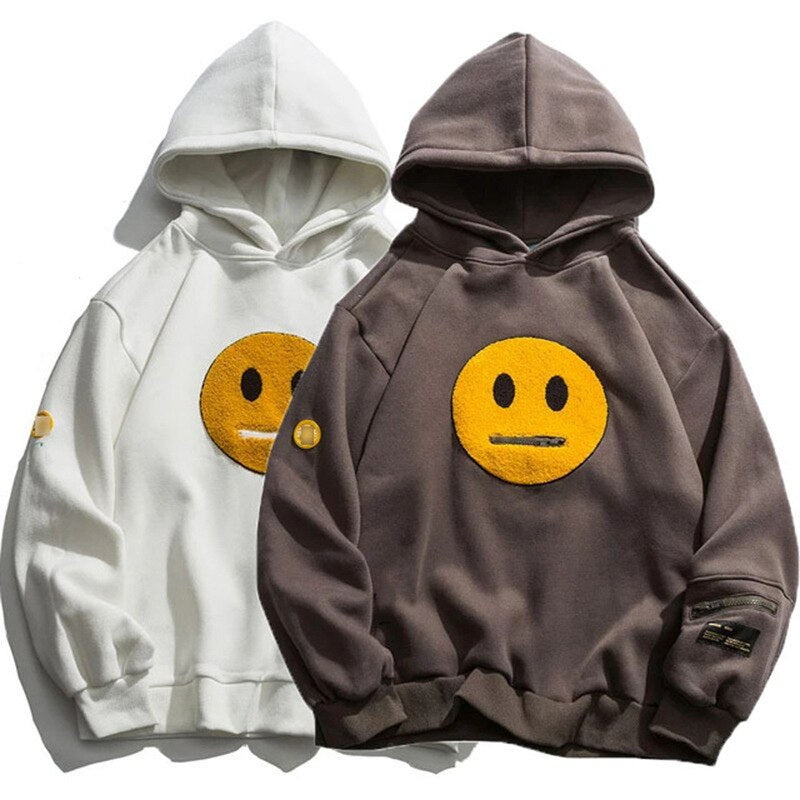 "Mr Smiley" Unisex Men Women Streetwear Graphic Hoodie - Street King Apparel