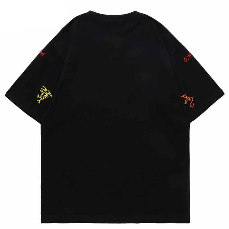 "Zodiac" Unisex Men Women Streetwear Graphic T-Shirt - Street King Apparel