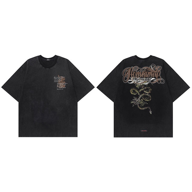 "Hidden Grass" Unisex Men Women Streetwear Graphic T-Shirt - Street King Apparel