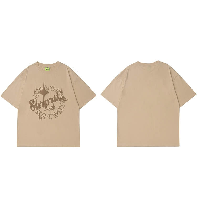 "Surprise" Unisex Men Women Streetwear Graphic T-Shirt - Street King Apparel