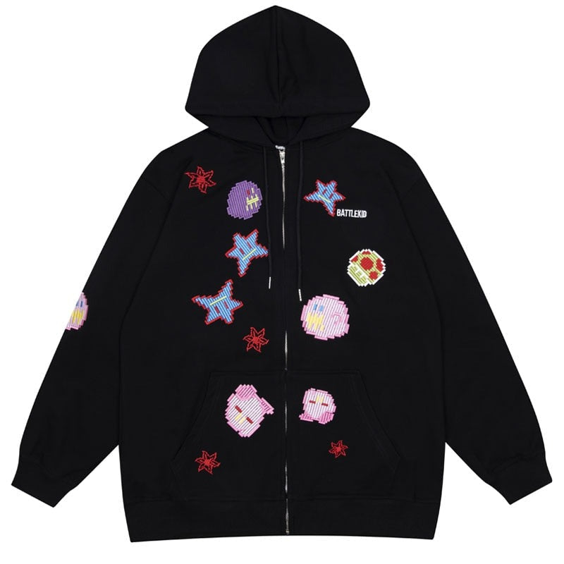 "Star World" Unisex Men Women Streetwear Graphic Hoodie - Street King Apparel