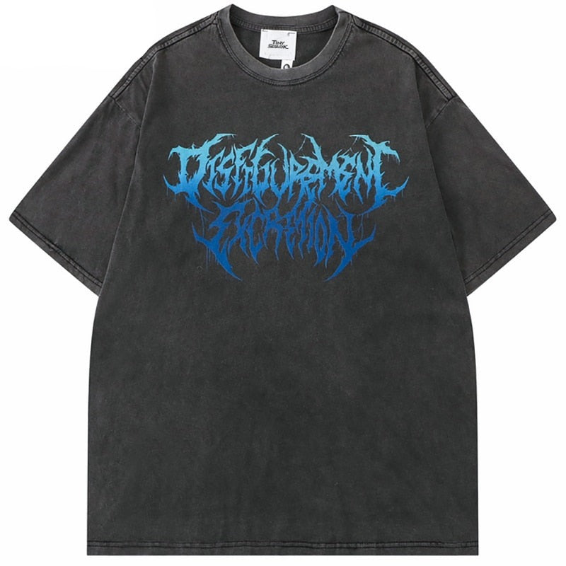Street King Apparel "Blue Text" Unisex Men Women Streetwear Graphic T-Shirt - Street King Apparel