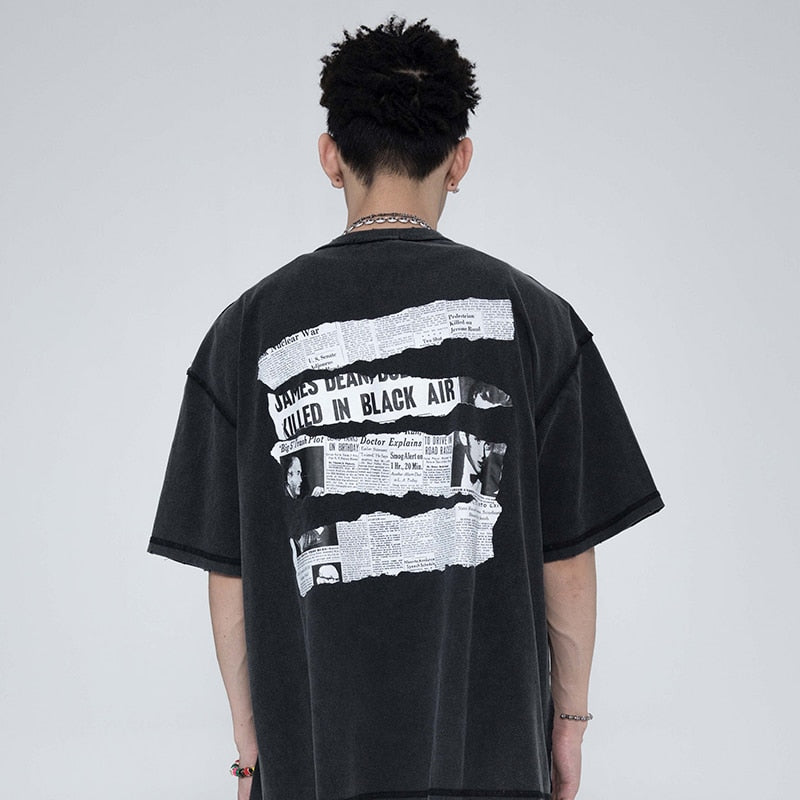 "Old School" Unisex Men Women Streetwear Graphic T-Shirt - Street King Apparel
