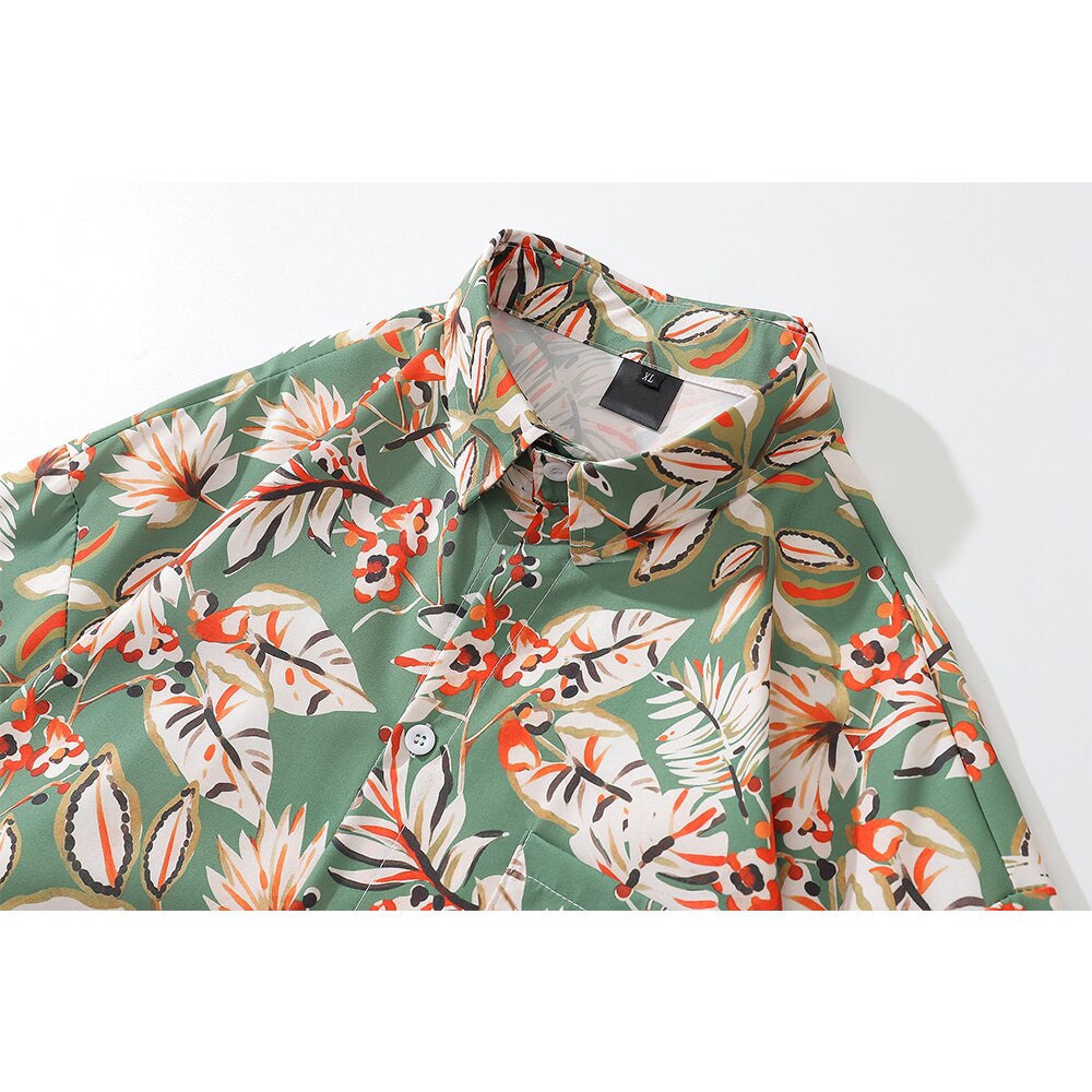 Street King Apparel "Branches" Unisex Men Women Streetwear Graphic Button Up Shirt - Street King Apparel