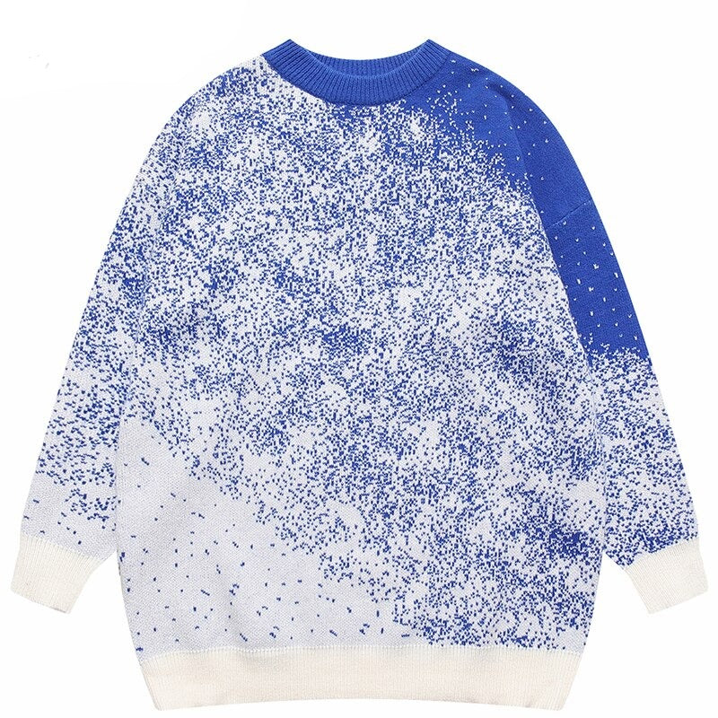 "Starry Night" Unisex Men Women Streetwear Graphic Sweater - Street King Apparel