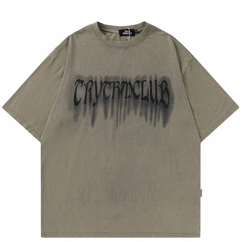 "Washed Down" Unisex Men Women Streetwear Graphic T-Shirt - Street King Apparel