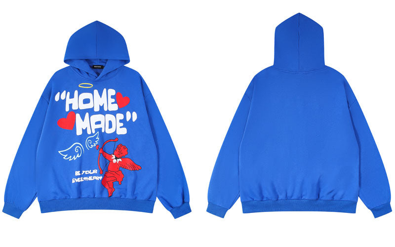 "Home Made" Unisex Men Women Streetwear Graphic Hoodie - Street King Apparel