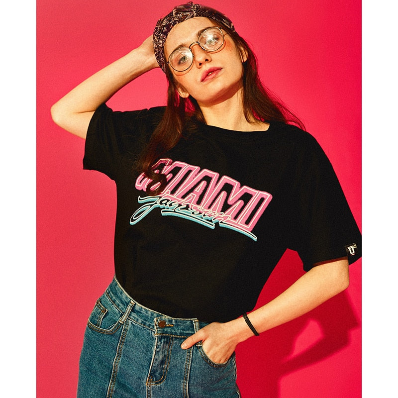 "Miami" Unisex Men Women Streetwear Graphic T-Shirt - Street King Apparel