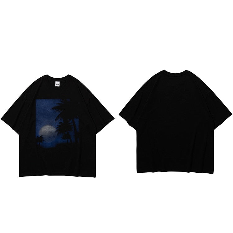 "Midnight Swim" Unisex Men Women Streetwear Graphic T-Shirt - Street King Apparel