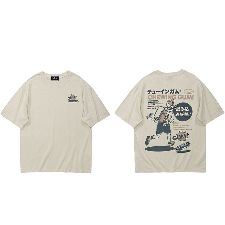 Street King Apparel "Chewing Gum" Unisex Men Women Streetwear Graphic T-Shirt - Street King Apparel